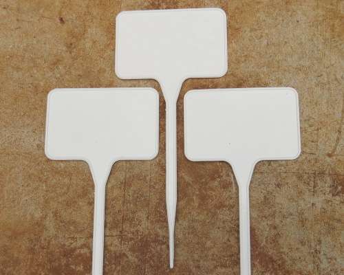 Plant T- Label (16 cm x 7 cm) 1pc - White - Label your potted succulents