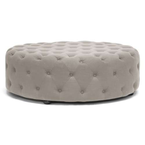 Baxton Studio Tufted-Ottoman