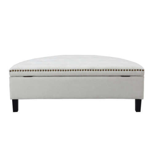 Jacqueline Half storage bench