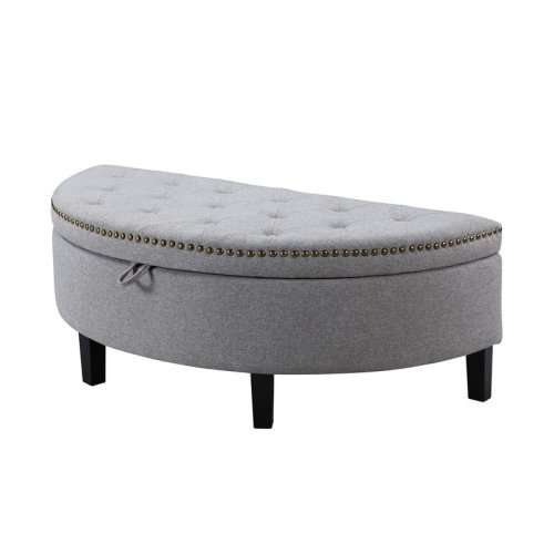 Jacqueline Half storage bench