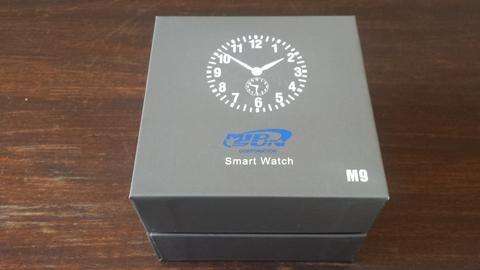 MidSun M9 Smartwatch, with Sim slot, Camera, Black