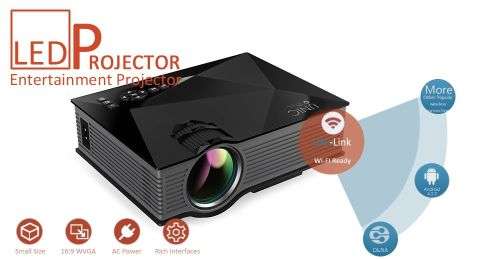 WIFI Ready LED Projector - HD 1080p LED WIFI Ready Projector - LED Projector