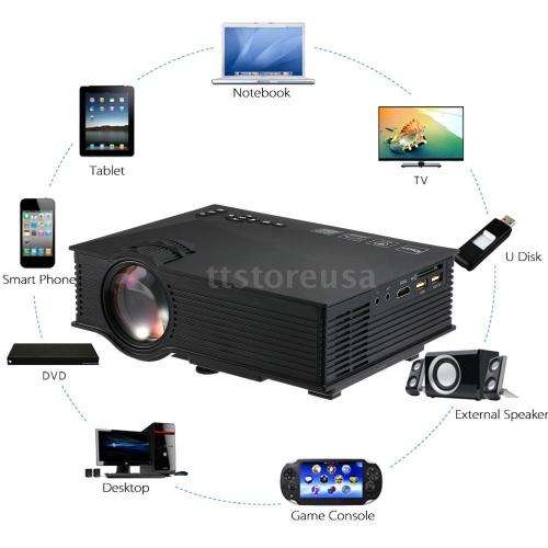 WIFI Ready LED Projector - HD 1080p LED WIFI Ready Projector - LED Projector