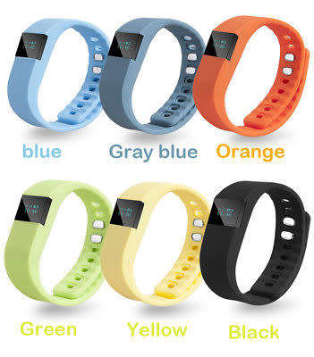 Yellow Supersonic OLED Smart Wrist Band Bracelet Watch Health Pedometer Bluetooth for Android IOS