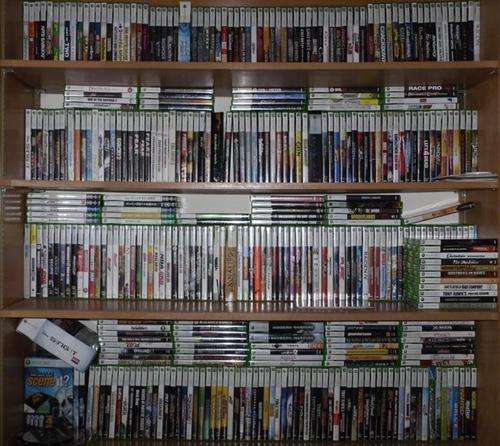 Selling my collection of 64 Xbox 360 Games+Controller+Gamertag