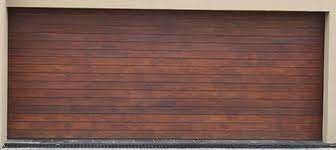 Horizontal Slanted garage Door