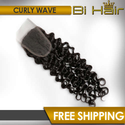 Lace Closure Brazilian Curly