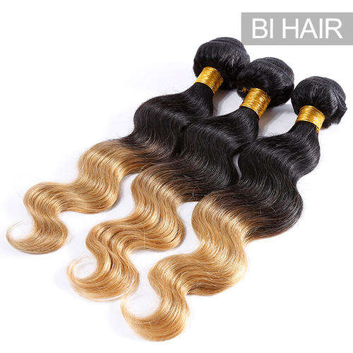 Ombre  Brazilian Human Hair Body T1b/27 12 inch 3 bundles 300g(FREE SHIPPING)
