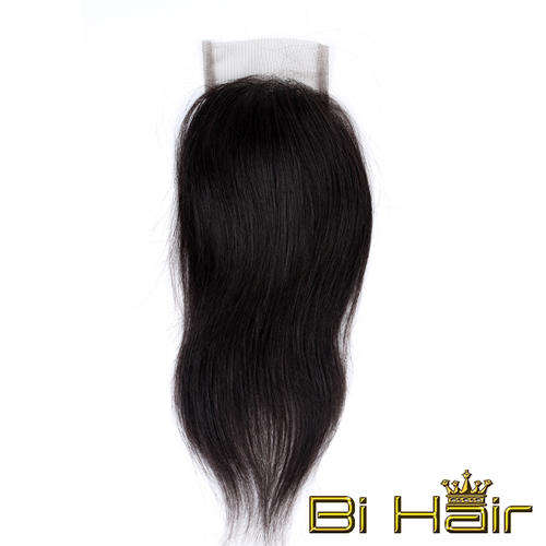 Peruvian Human Hair  Lace closure Straight  (FREE SHIPPING)