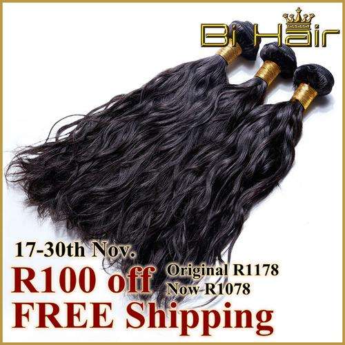 Brazilian Virgin hair ,Natural wave 300g  (FREE SHIPPIING )