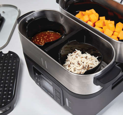 Morphy Richards Food Steamer Digital Stainless Steel 1600W `Intelli Steam` - BRAND NEW!!