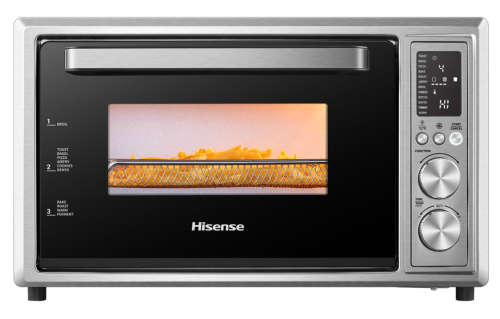 HISENSE 28L 4-IN-1 AIRFRY TOASTER OVEN -STAINLESS STEEL (Excellent Condition)