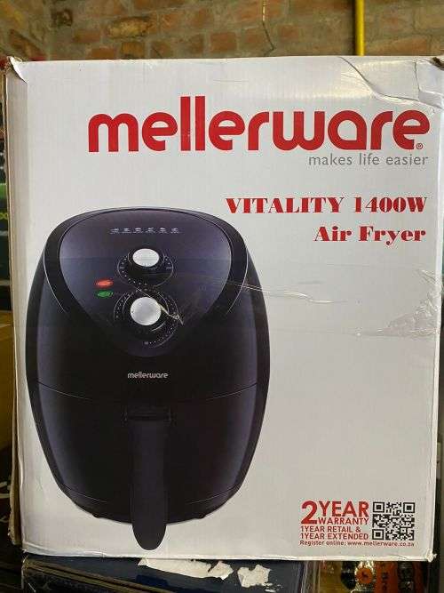 Mellerware Vitality 2.6L 1400W Air Fryer (NEW OPEN-BOX ITEM)