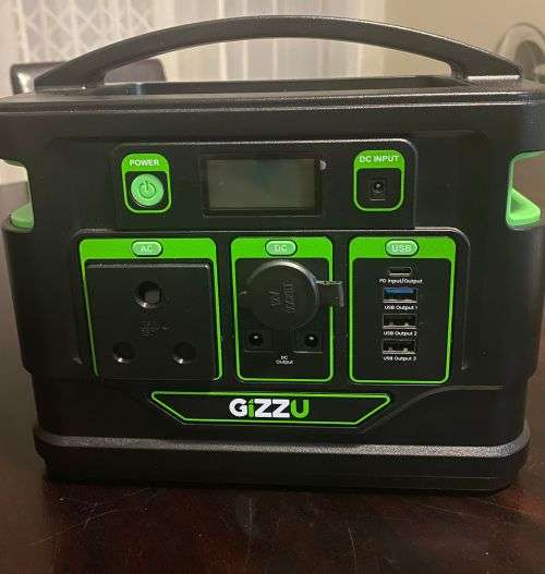 Gizzu 296Wh Portable Power Station  1 x 3 Prong SA Plug Point (Read Description - Faulty!!)