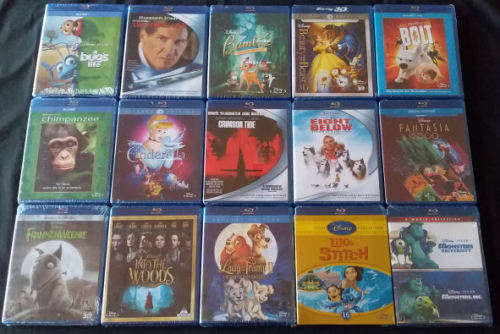 30 x Brand New, Still Sealed, Original, Blu Ray Collection Incl 3D's