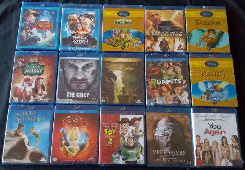 30 x Brand New, Still Sealed, Original, Blu Ray Collection Incl 3D's
