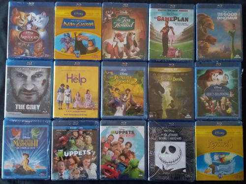 45 x Brand New, Still Sealed, Original, Blu Ray Collection Incl 3D's, Total Retail nearly R 8,000.00