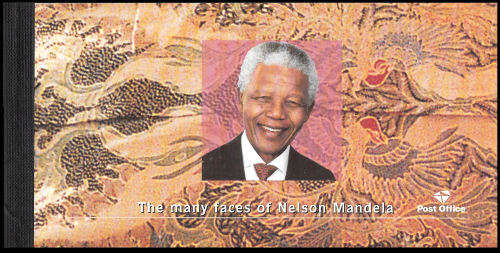 2001 5 x Souvenir Booklet No 8 - Many Faces of Nelson Mandela