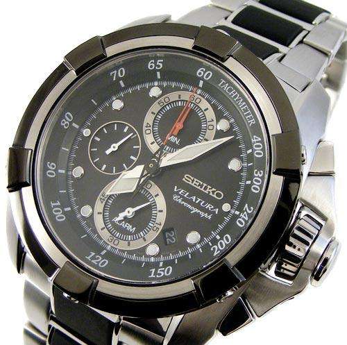 SEIKO VELATURA Elite Series Sapphire Glass 7T62 Alarm Chronograph