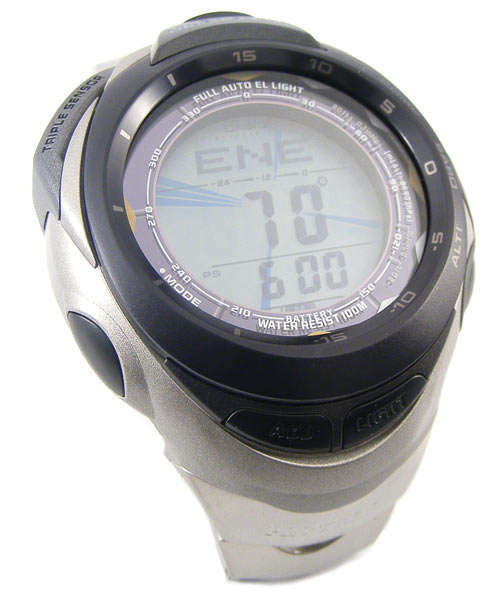 CASIO PROTREK Titanium 3 Sensor Solar! PRG-90T