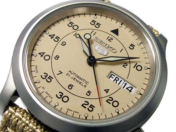 SEIKO 5 NATO Military Automatic