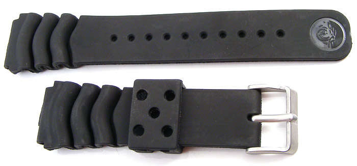 Genuine SEIKO Rubber diver strap - Seiko dive watches 20mm