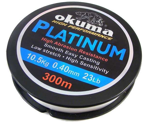 OKUMA PLATINUM mono line 300m 10.5kg