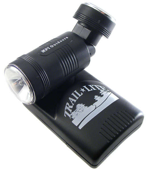 TRAIL*LITE Safety Rotating Head FlashLight! Fishing Cycling!