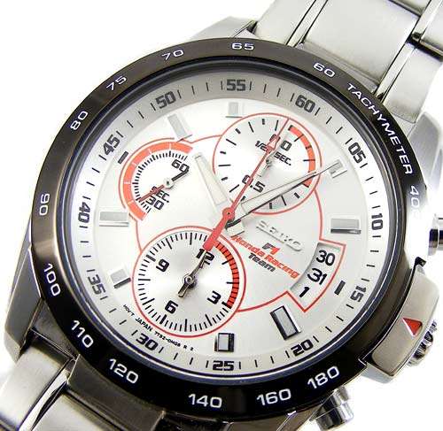 Super special price! SEIKO Criteria F1 HONDA Ltd Ed TACHY RACING CHRONO!