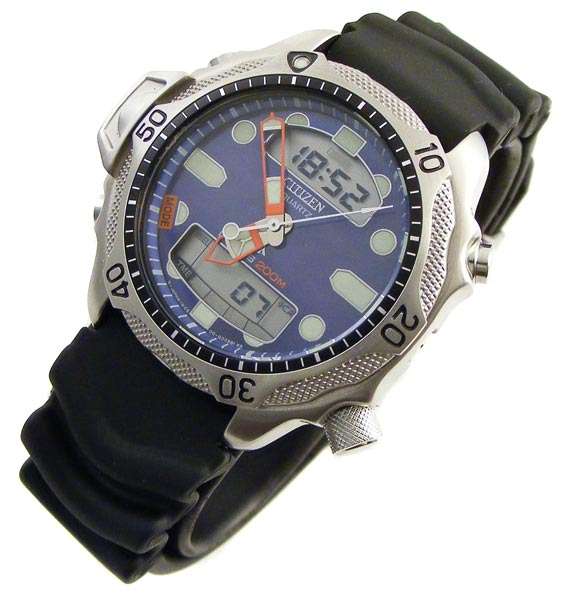 NEW CITIZEN AQUALAND II PRO SCUBA DIVER - Dive Log, Depth, Temp etc. R5999 RRP