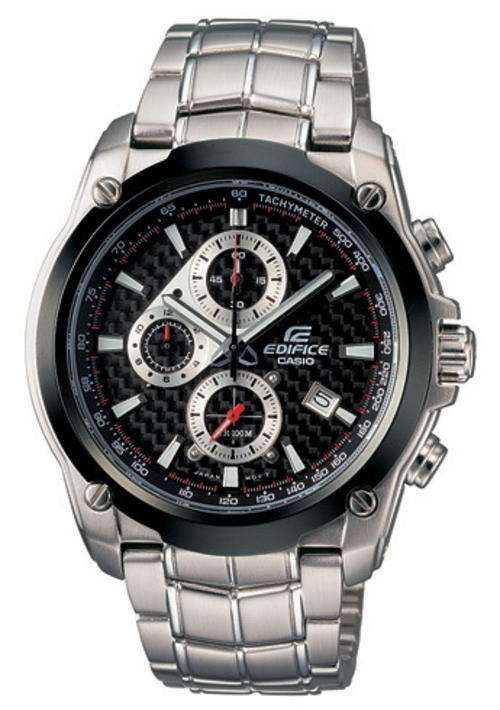 CASIO EDIFICE Tachymeter Red Bull Racing Carbon Fibre s/s Chronograph