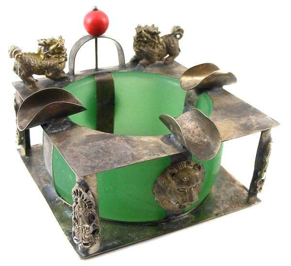 Chinese Handcrafted Jade Ashtray!