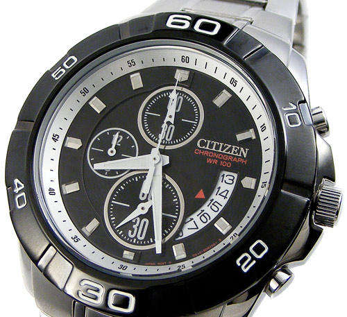 CITIZEN 100m 12 Hour Scroll Date Sports Chronograph!
