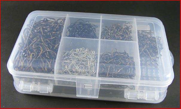 EXCLUSIVE selection 1000 LIGHT TACKLE MUSTAD HOOKS in Doublesided Box!
