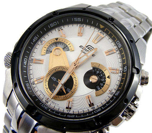 CASIO EDIFICE Sebastian Vettel Red Bull Racing Dynamic Disk Drive Chronograph!