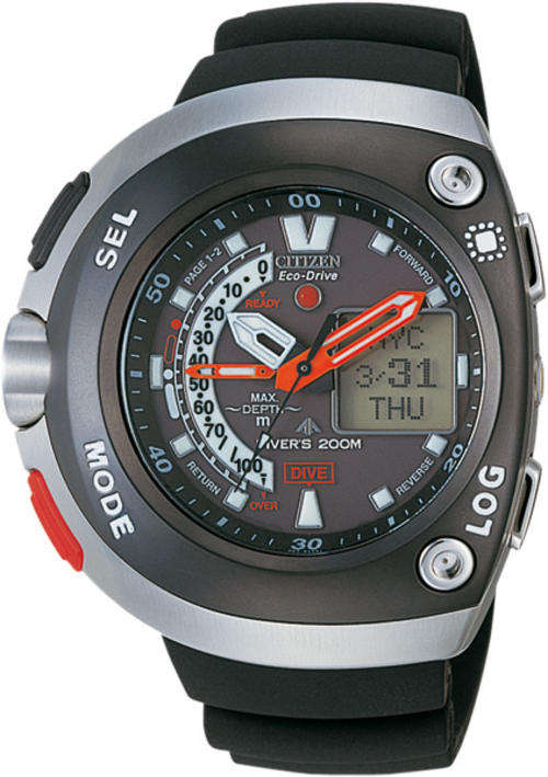 *R8500.00* CITIZEN PROMASTER AQUALAND ECO-DRIVE PRO SCUBA Dive Log/Depth/Temp etc.