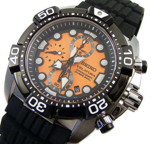 SEIKO VELATURA Sapphire SCUBA Diver Chronograph