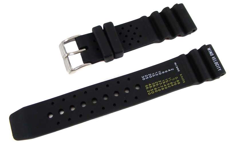 Genuine CITIZEN Rubber diver strap s/s Buckle - CITIZEN dive watches 20mm