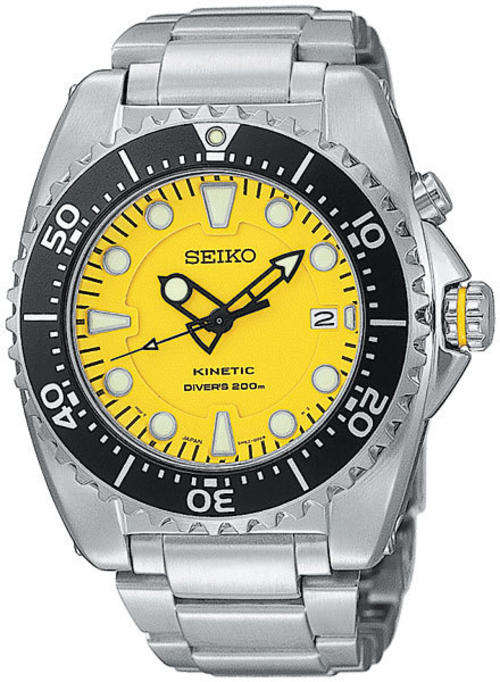 SEIKO KINETIC 6 Month POWER Reserve 200m TRUE SCUBA Diver