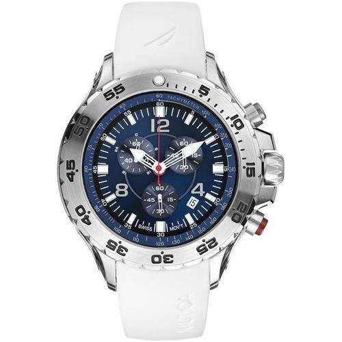 Nautica Tachymeter Sports Chronograph - Diver Bezel, Screw lock crown!