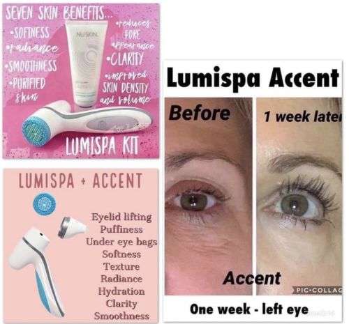!BRAND NEW! ageLOC LumiSpa Beauty Device Face Cleansing Kit  Normal to Combo - NuSkin (New Skin)
