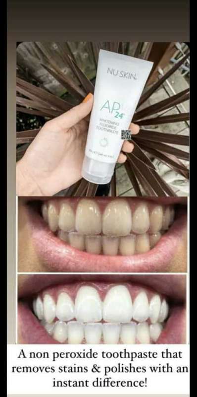 Whitening Fluoride Toothpaste AP 24