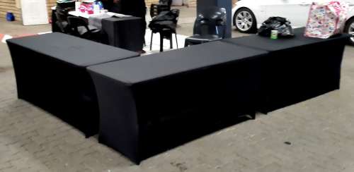 Stretch Table Cloths - Rectangular 1.8m X 0.75m X 0.76m