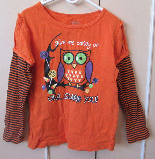 American Import Owl Shirt - 4 Years
