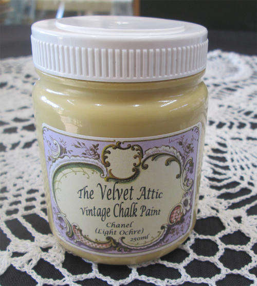 The Velvet Attic - Vintage Chalk Paint 250ml - Chanel (Light Ochre)
