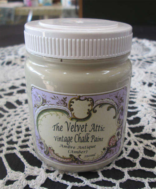 The Velvet Attic - Vintage Chalk Paint 250ml - Ambre Antique (Amber)