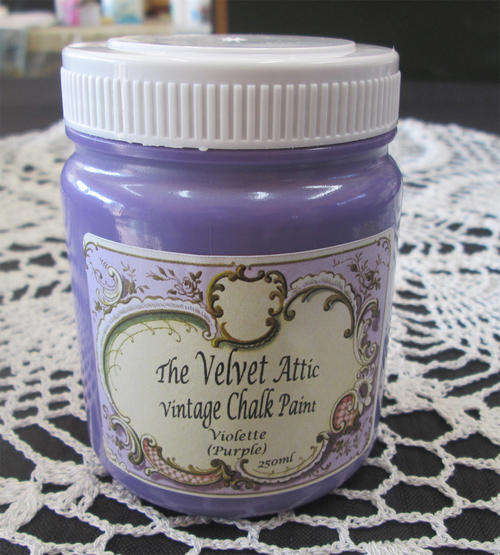 The Velvet Attic - Vintage Chalk Paint 250ml - Violette (Purple)