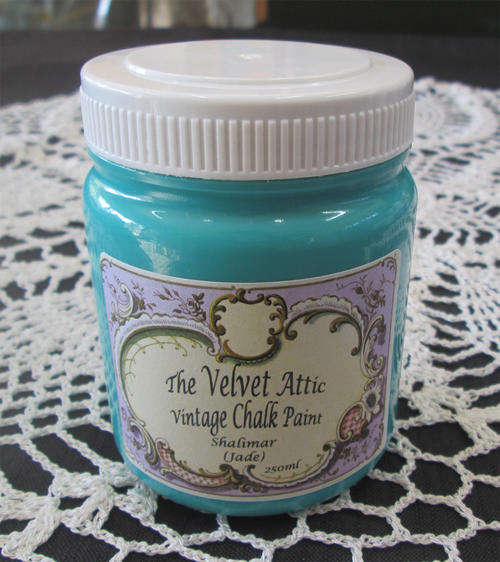 The Velvet Attic - Vintage Chalk Paint 250ml - Shalimar (Jade)