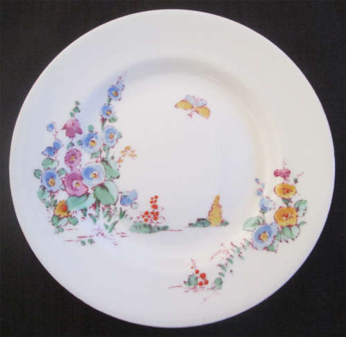 Crown Staffordshire Fine Bone China Cake Plate