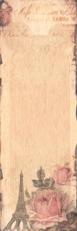 The Velvet Attic - Vintage Card - 4.8cm x 14cm